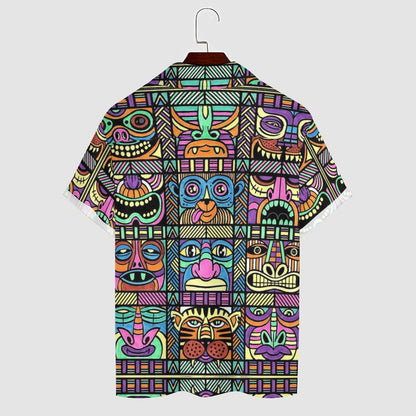 Men's Hawaiian Casual Short Sleeve Shirt 2305102398