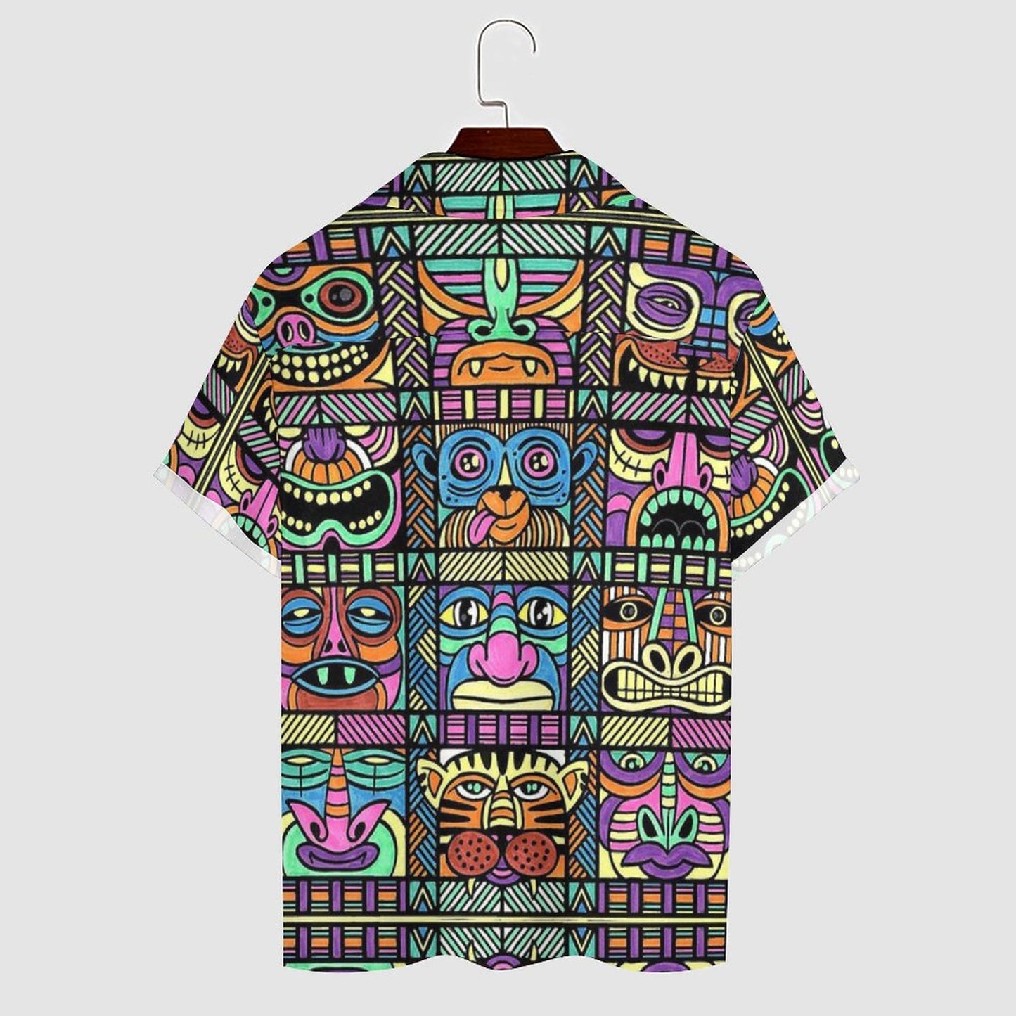 Men's Hawaiian Casual Short Sleeve Shirt 2305102398