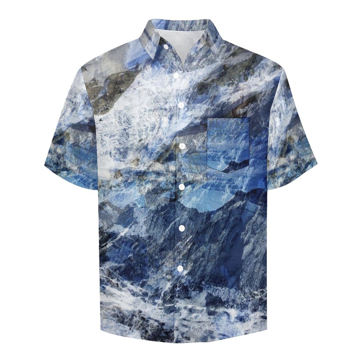 Men's Mountain Vacation Hawaiian Shirt 2306104932