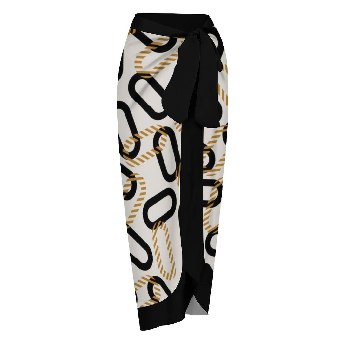 Casual Printed One-Piece Swimsuit And Cover Up 2305102681