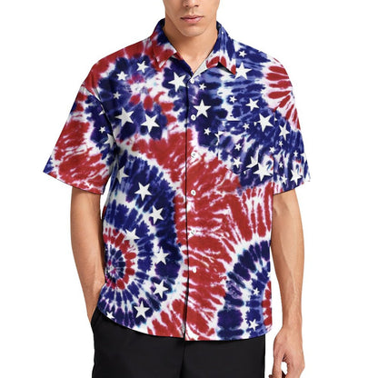 Men's Hawaiian Casual Short Sleeve Shirt 2306103350