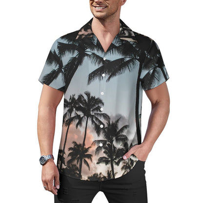 Men's Hawaiian Print Casual Shirt 2304107431