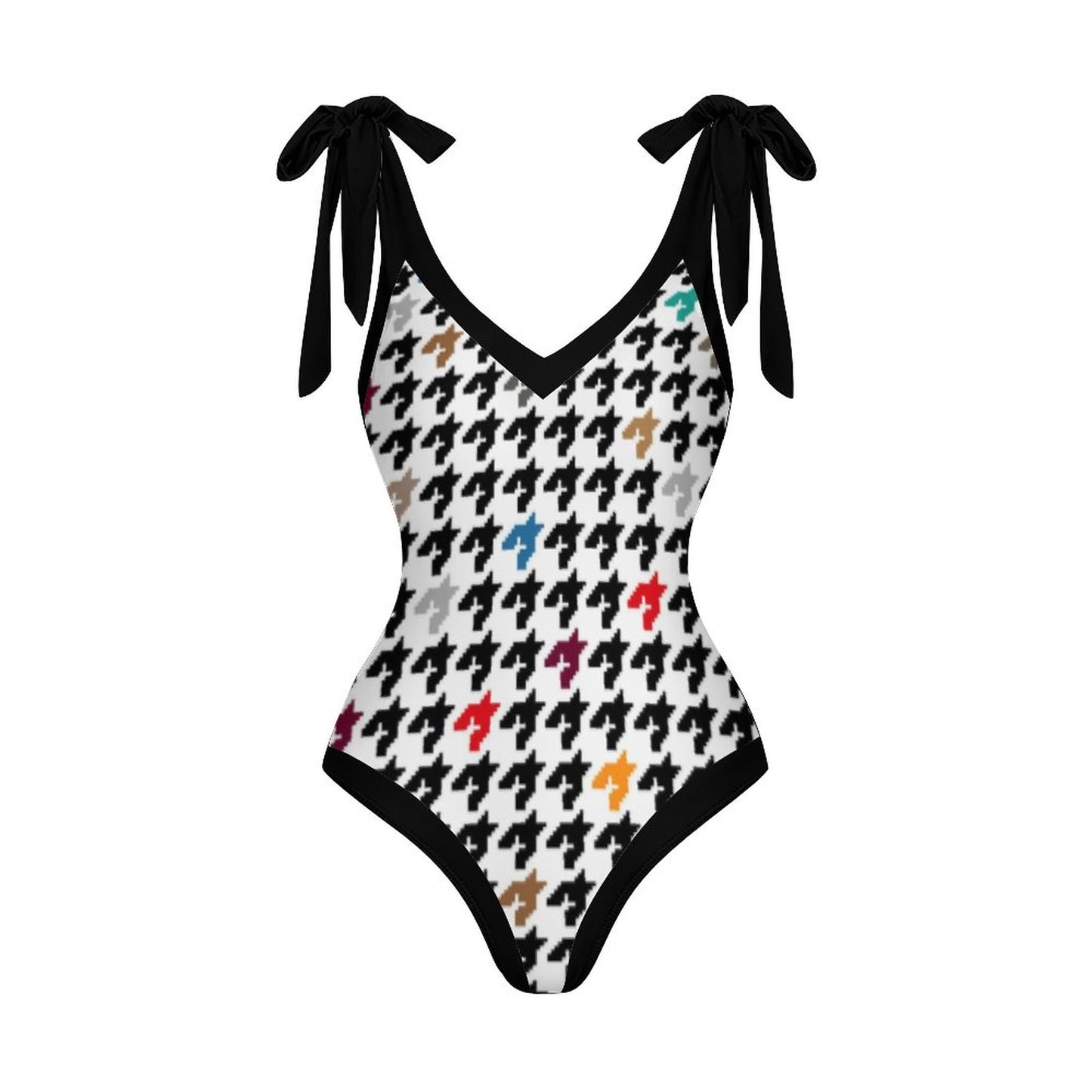 Casual Printed One Piece Swimsuit And Cover Up 2305104834