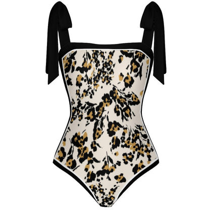 Fashion Printed One Piece Swimsuit And Cover Up 2305104457