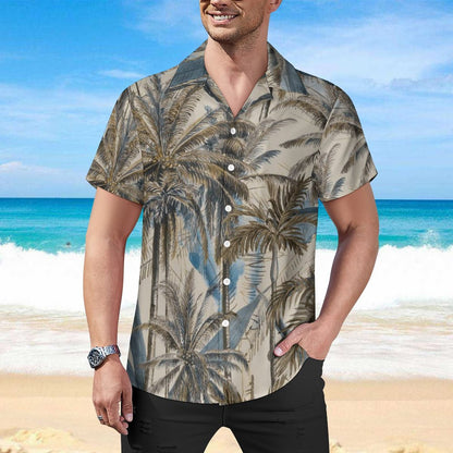 Men's Hawaiian Casual Short Sleeve Shirt 2305102382