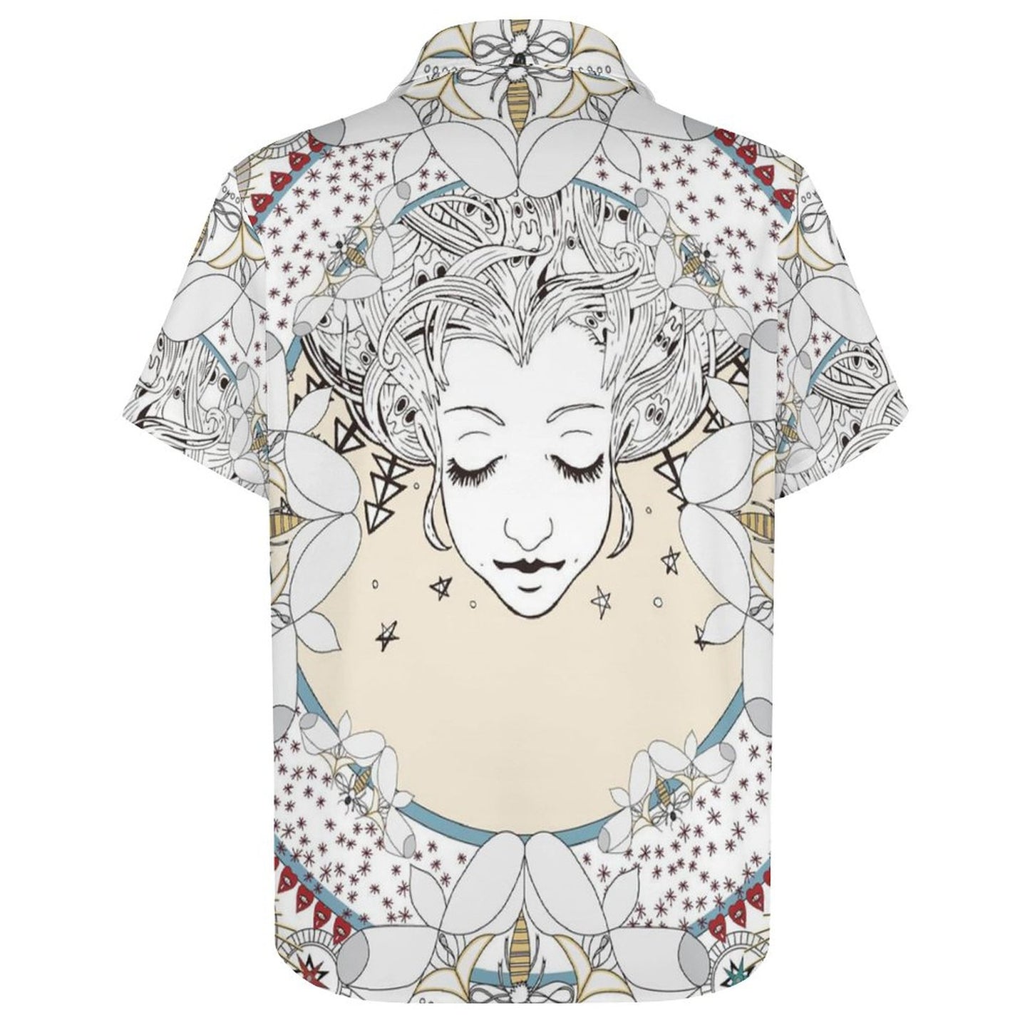 Men's Fashion Casual Printed Short Sleeve Shirts 2306101328