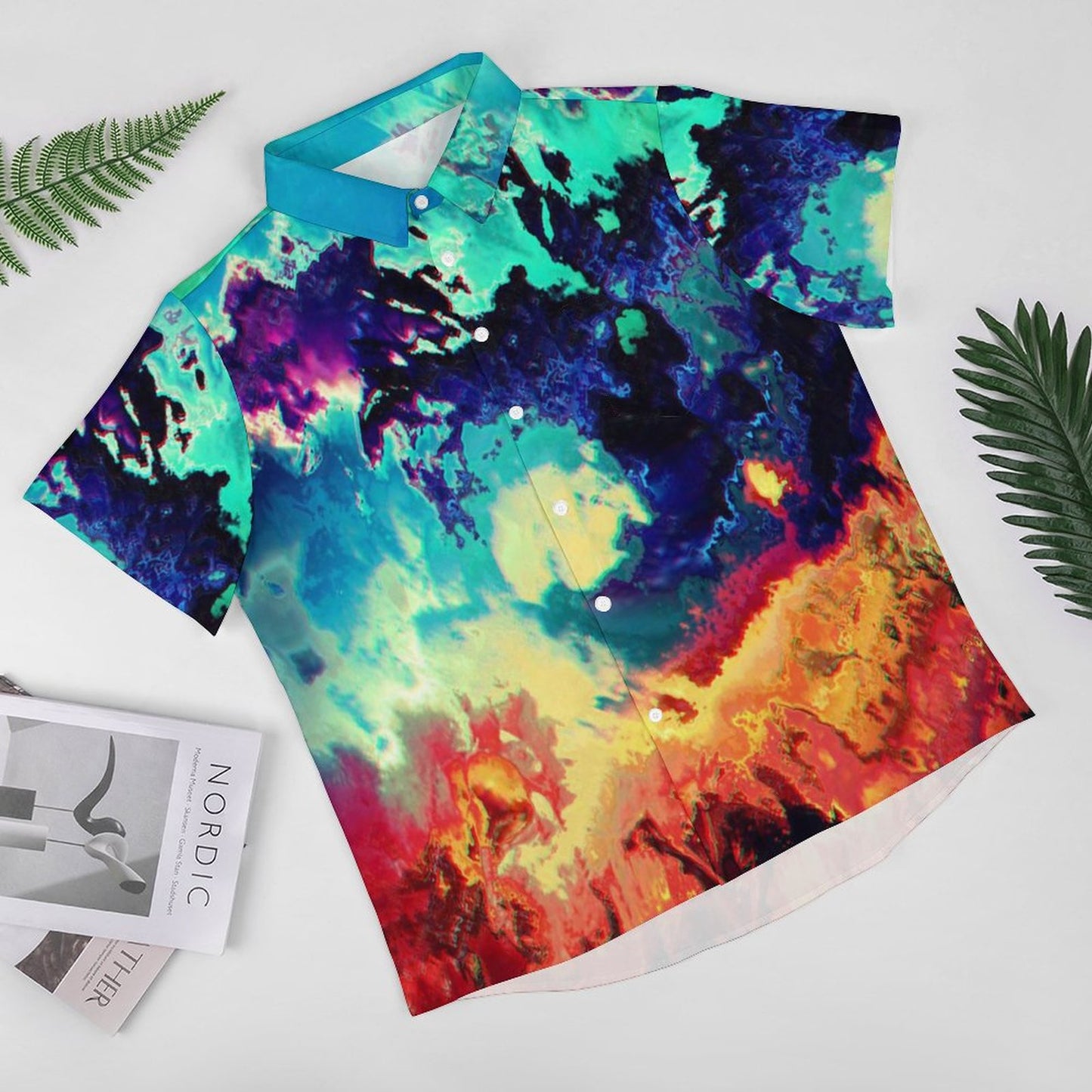 Men's Hawaiian Casual Short Sleeve Shirt 2306104160
