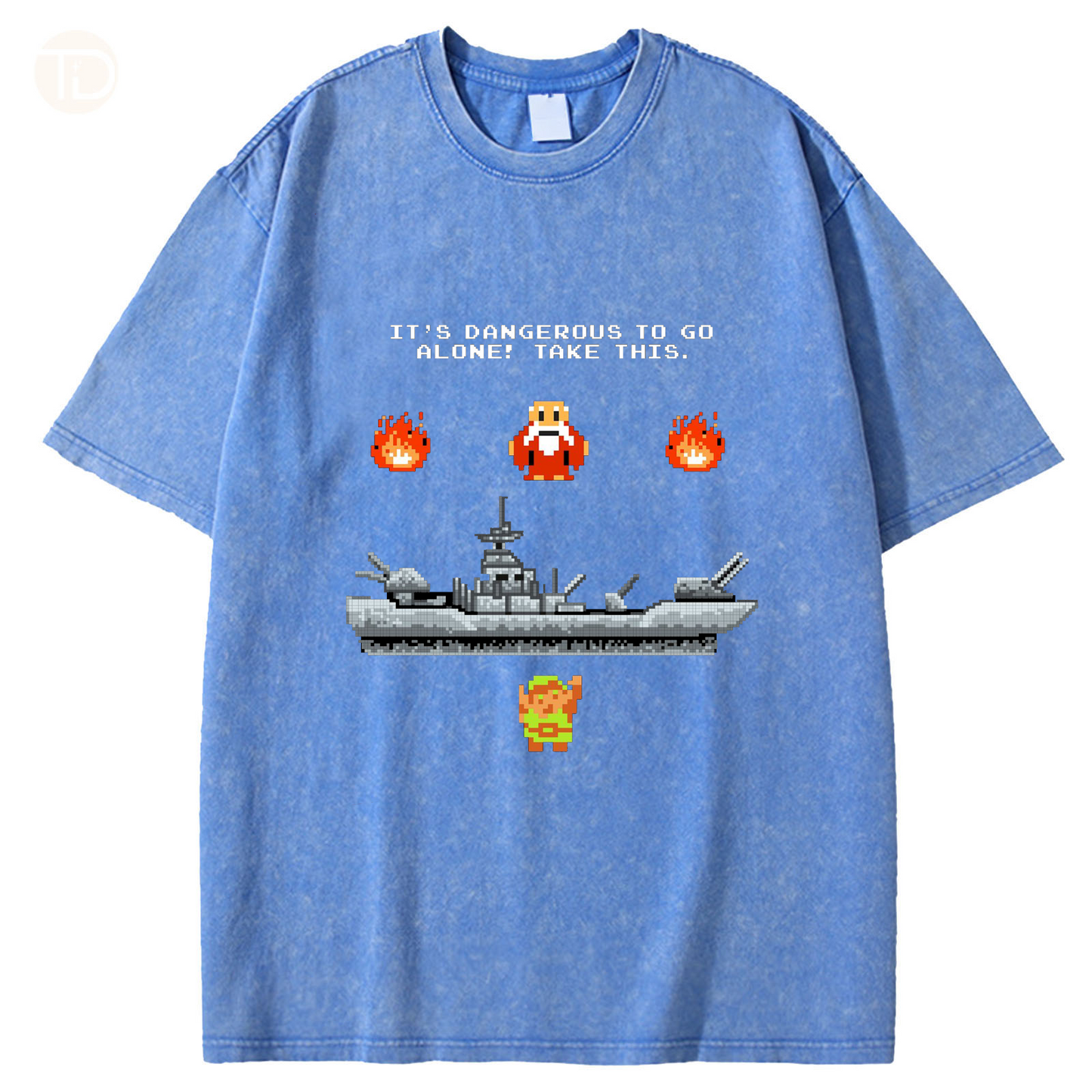 Unisex Vintage Wash Denim T-Shirts