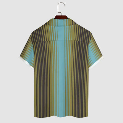 Men's Hawaiian Casual Short Sleeve Shirt 2305101705
