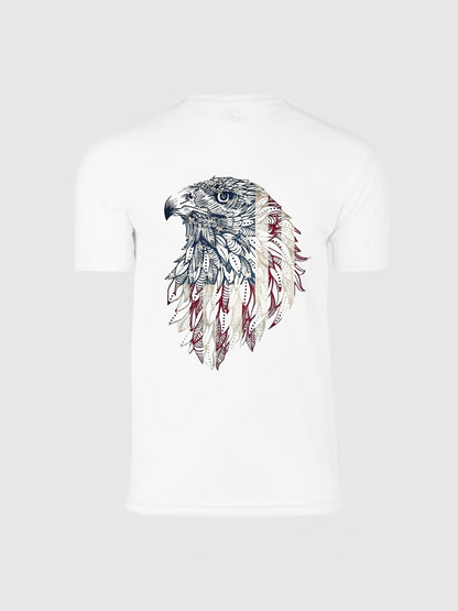 Unisex Round Neck Casual Printed Short Sleeve T-Shirt