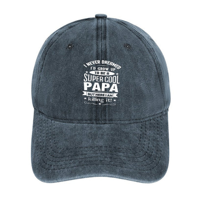 JOC Washed Denim Baseball Cap 2305102547