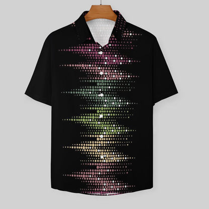 Men's Fashion Casual Printed Short Sleeve Shirts 2306102196