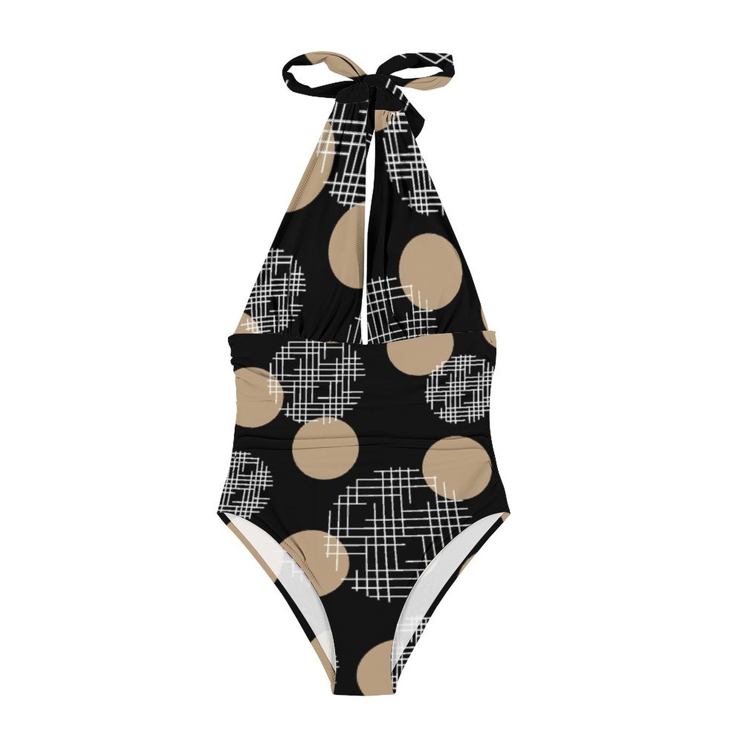 Casual Printed One Piece Swimsuit And Cover Up 2306103129