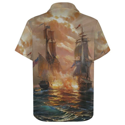 Men's Hawaiian Casual Short Sleeve Shirt 2306104250