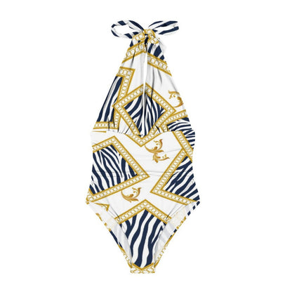 Casual Printed One Piece Swimsuit And Cover Up 2306101941