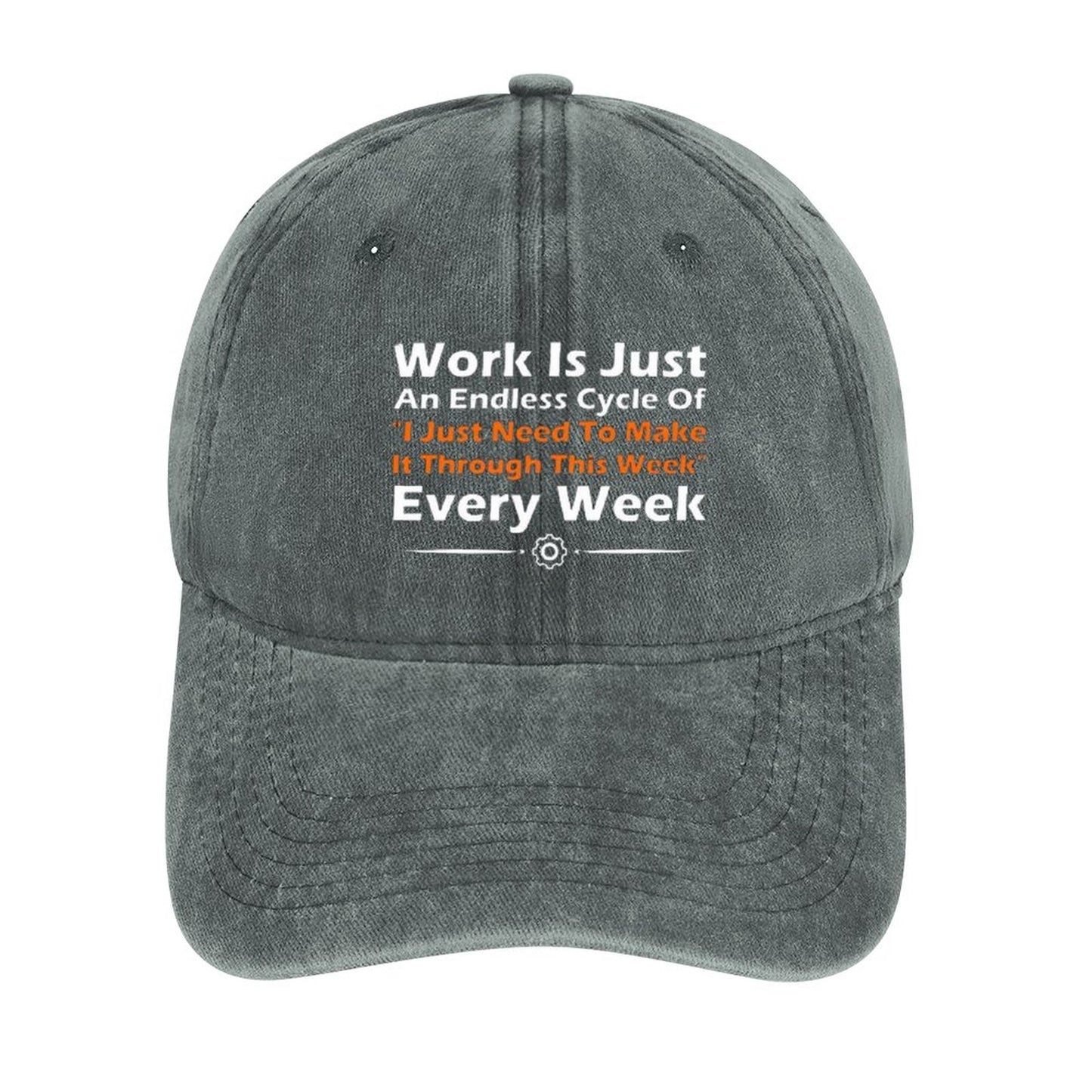 JOC Washed Denim Baseball Cap 2305102541