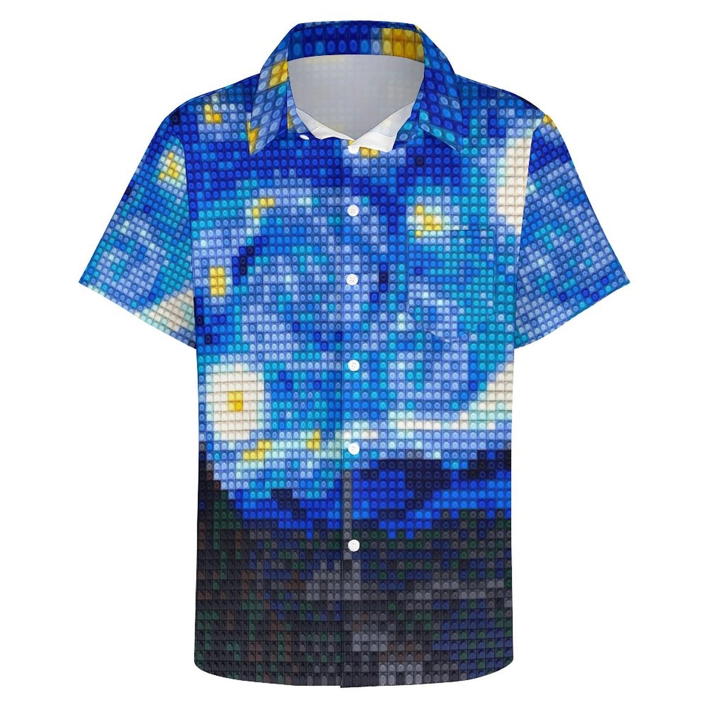Men's Hawaiian Casual Short Sleeve Shirt 2306103183
