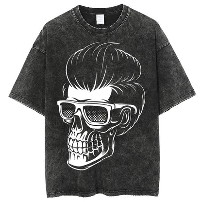 Unisex Vintage Solid Wash T-Shirts 2305101608
