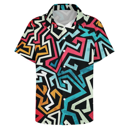 Men's Hawaiian Casual Short Sleeve Shirt 2306105785