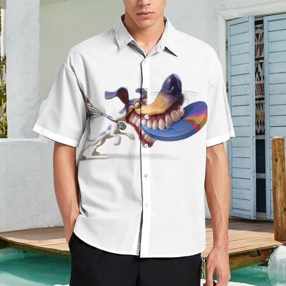 Men's Hawaiian Casual Short Sleeve Shirt 2306103504