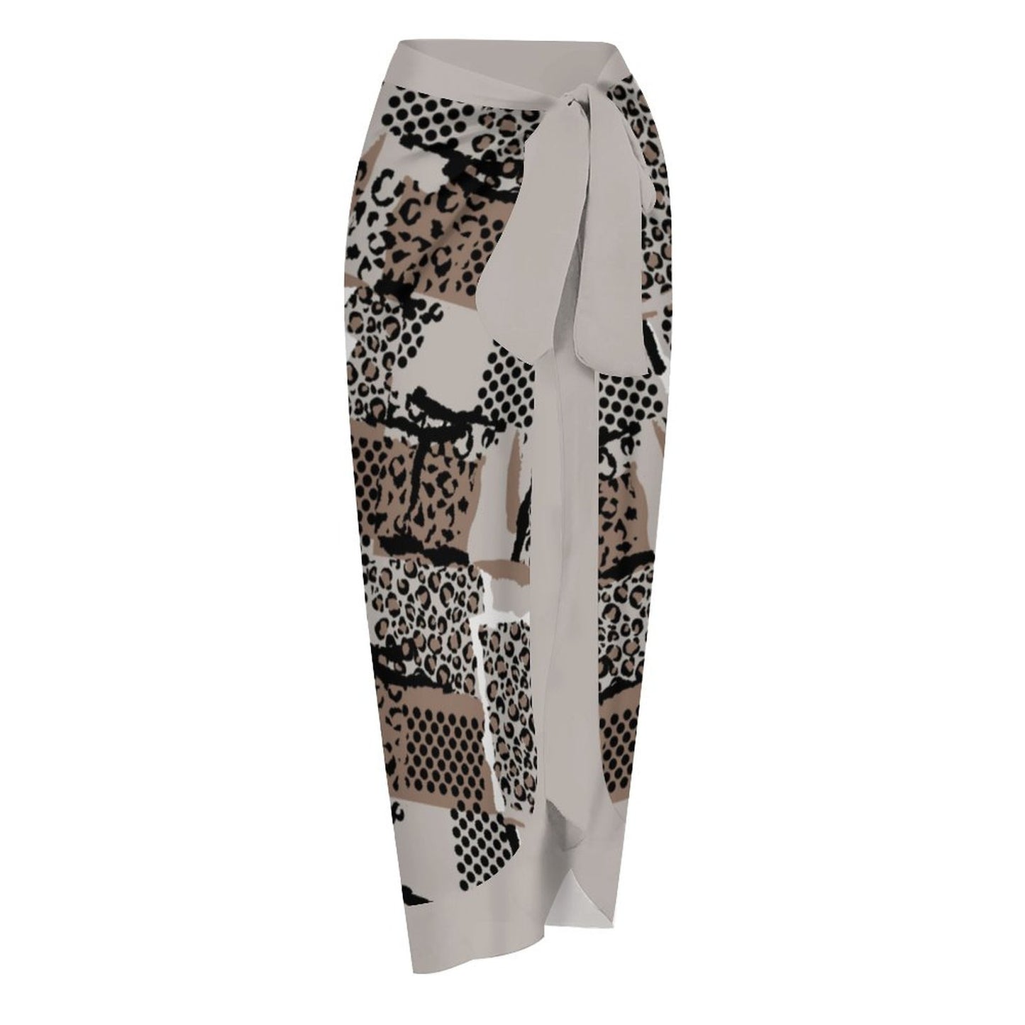 Casual Printed One-Piece Swimsuit And Cover Up 2305102877