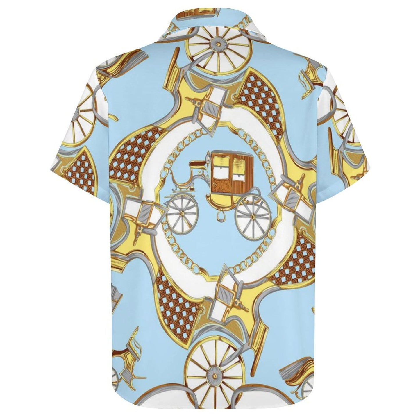 Men's Fashion Casual Printed Short Sleeve Shirts 2306101342