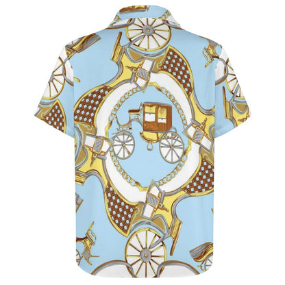 Men's Fashion Casual Printed Short Sleeve Shirts 2306101342