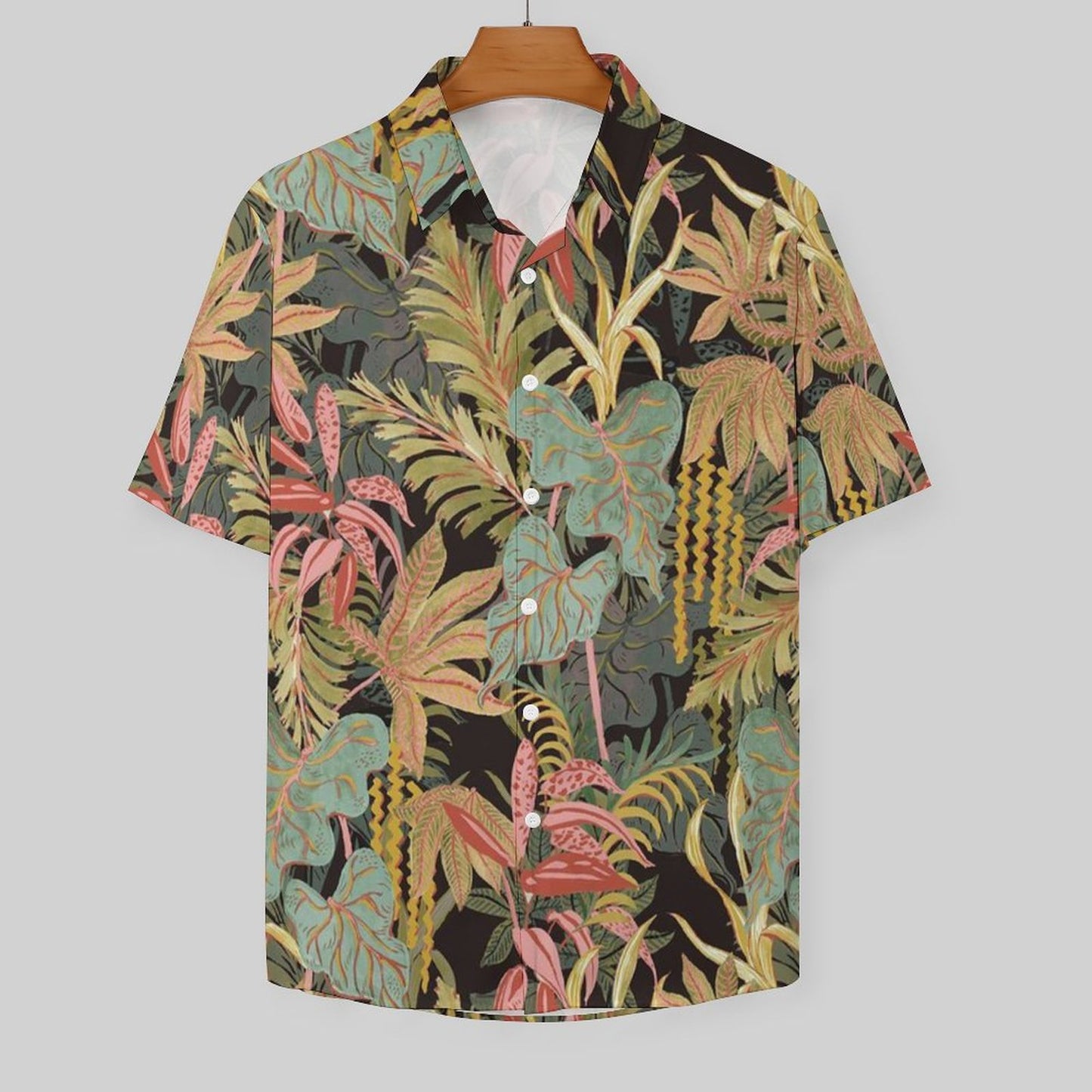 Men's Hawaiian Print Resort Shirt 2305101465