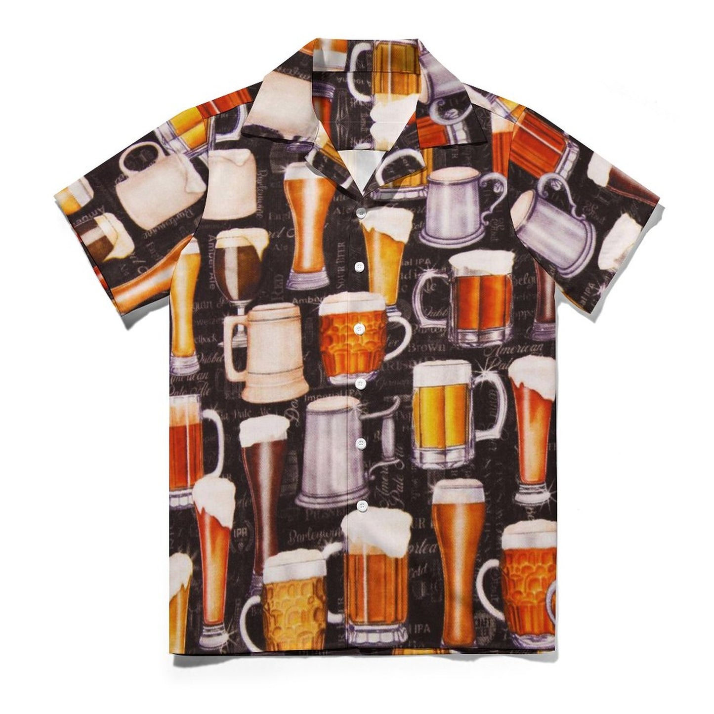 Men's Hawaiian Print Casual Shirt 2304109857