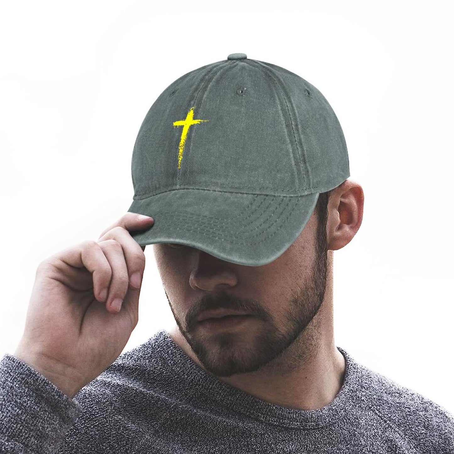 JOC Washed Denim Baseball Cap 2305101880