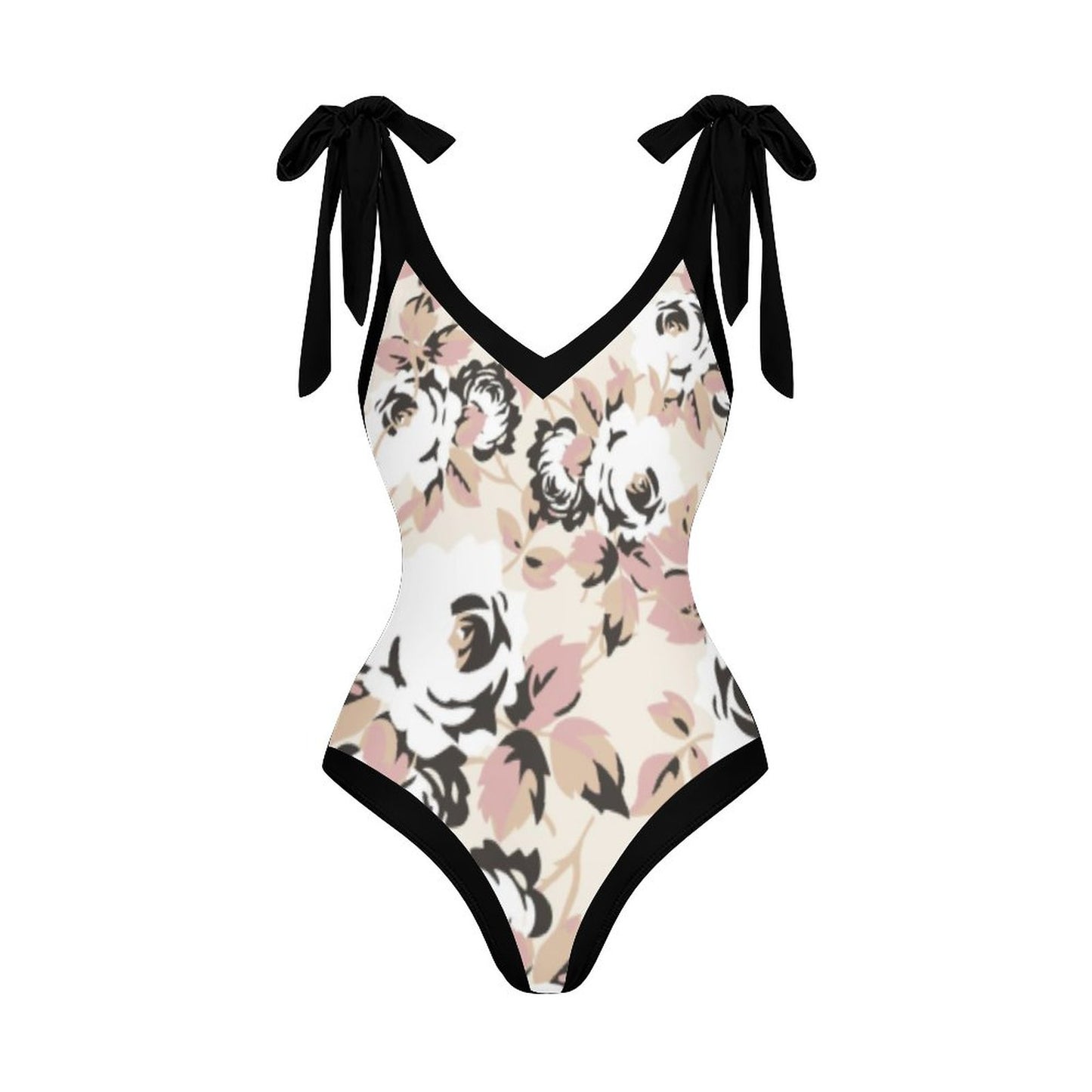 Casual Printed One Piece Swimsuit And Cover Up 2305106670