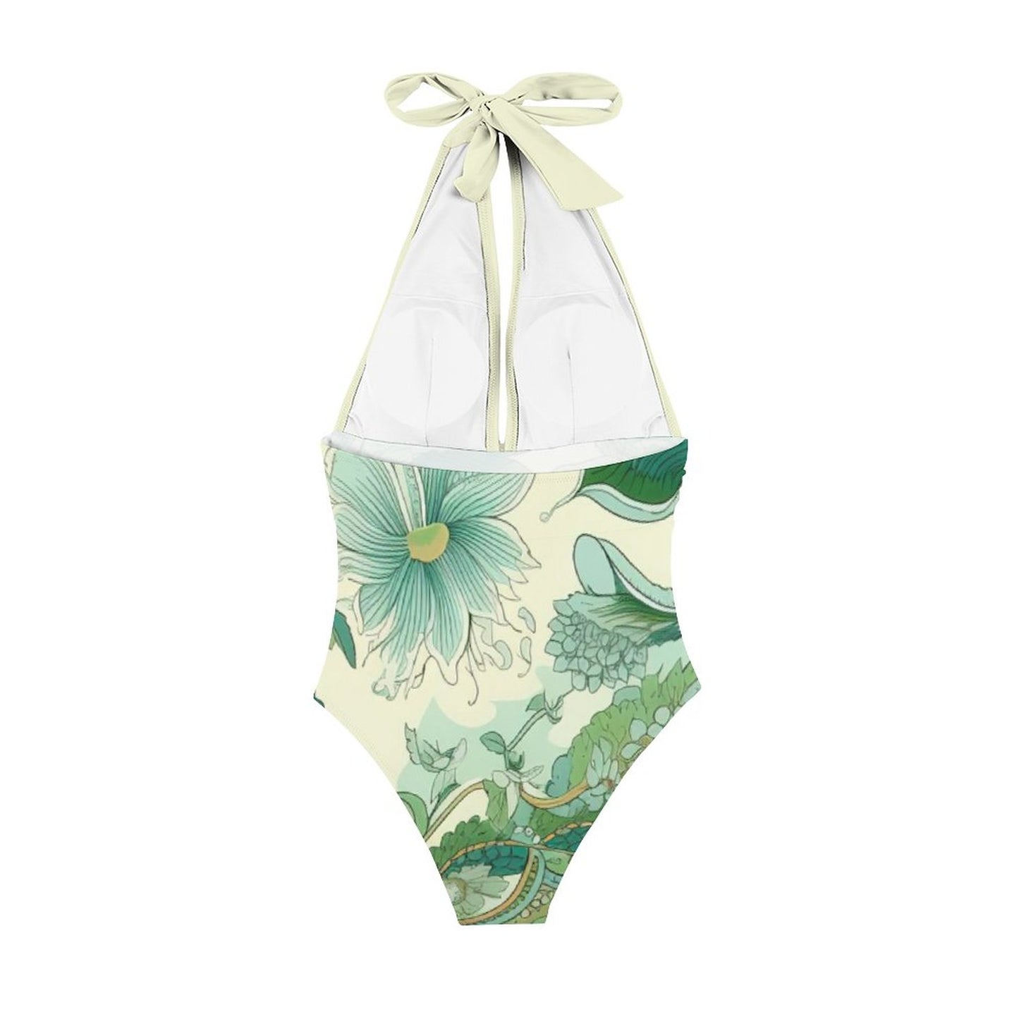 Casual Printed One Piece Swimsuit And Cover Up 2306103035