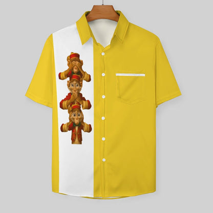 Men's Hawaiian Casual Short Sleeve Shirt 2306103697