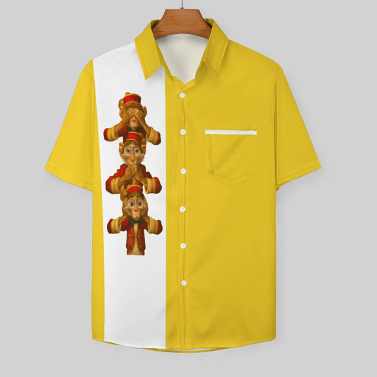 Men's Hawaiian Casual Short Sleeve Shirt 2306103697