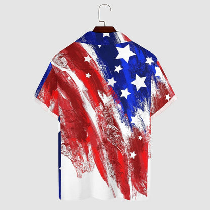 Men's Hawaiian Casual Short Sleeve Shirt 2305102304