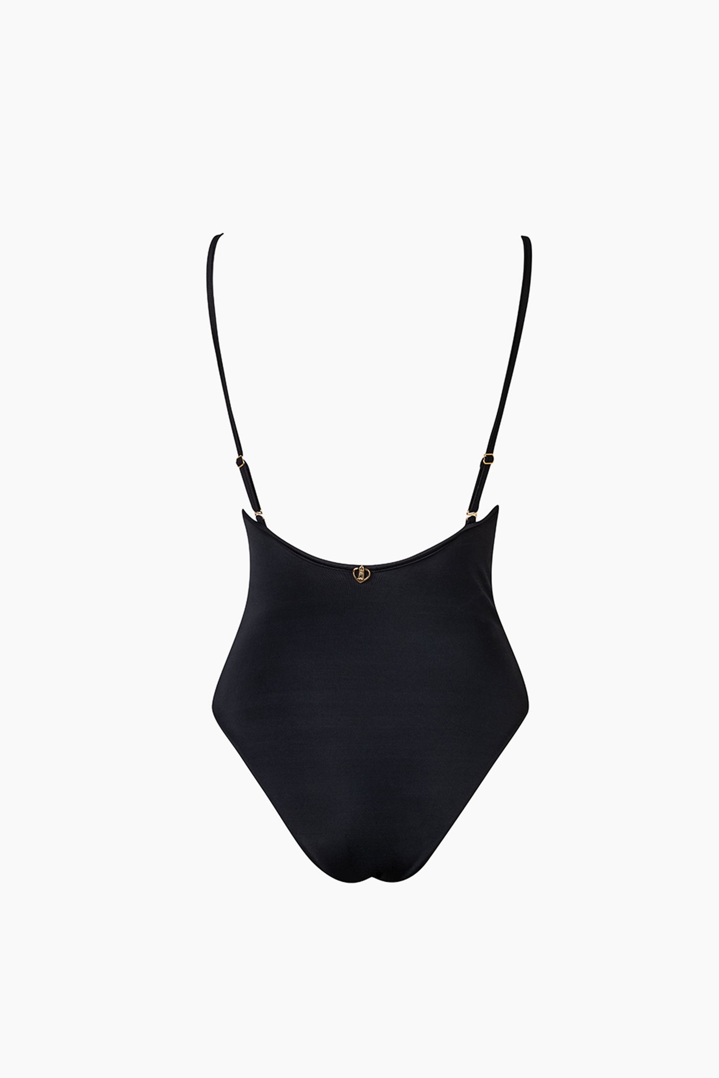 Floral One Piece Black