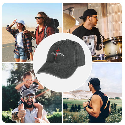 JOC Washed Denim Baseball Cap 2305101668