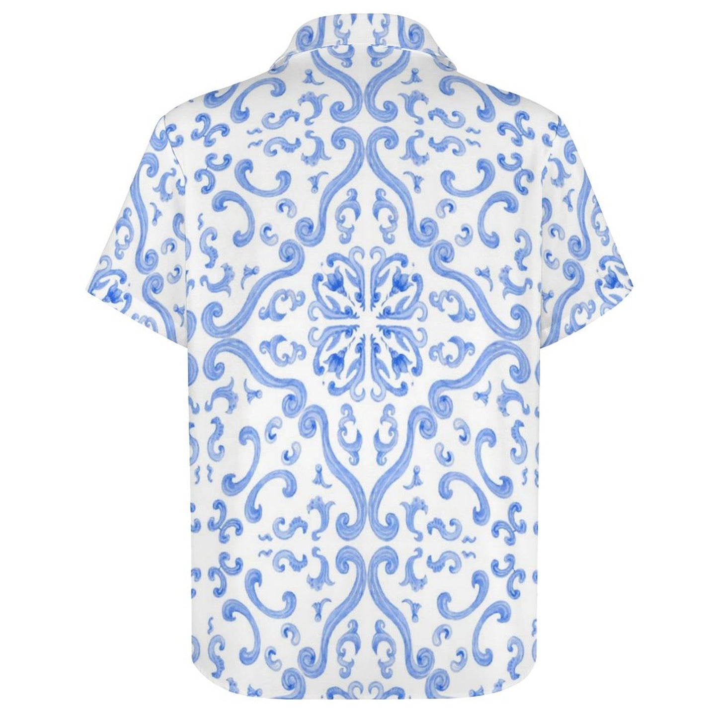 Men's Fashion Casual Printed Short Sleeve Shirts 2306100450