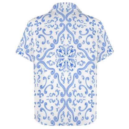 Men's Fashion Casual Printed Short Sleeve Shirts 2306100450