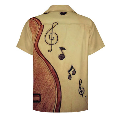Men's Hawaiian Print Casual Shirt 2304106743