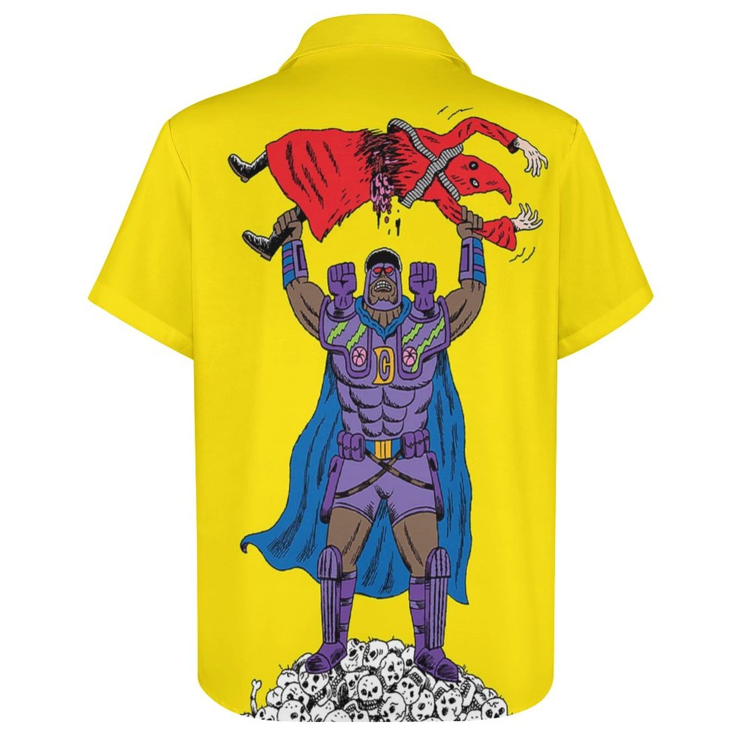 Men's Fashion Casual Printed Short Sleeve Shirts 2306104386
