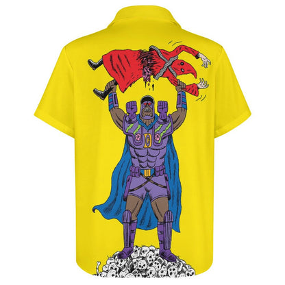 Men's Fashion Casual Printed Short Sleeve Shirts 2306104386