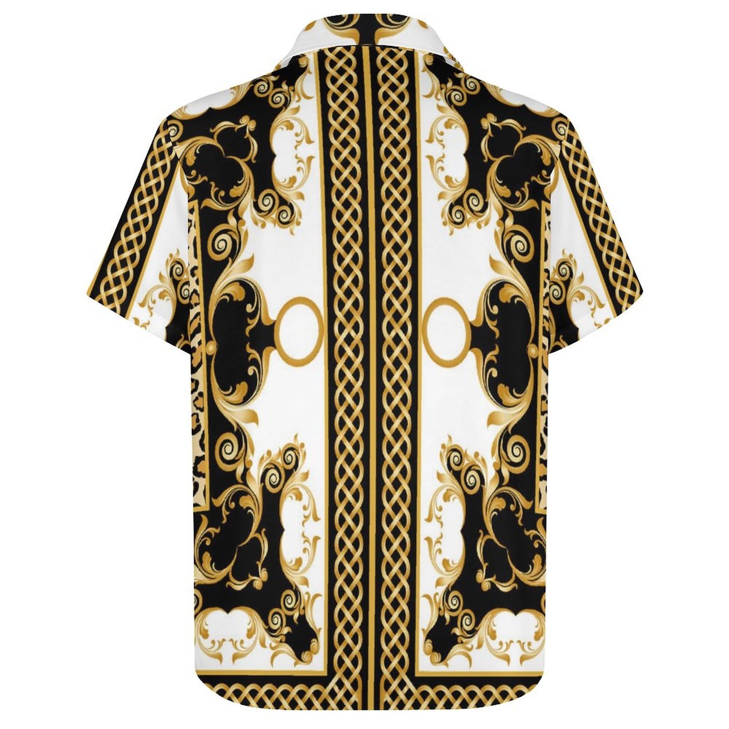 Men's Fashion Casual Printed Short Sleeve Shirts 2306100957