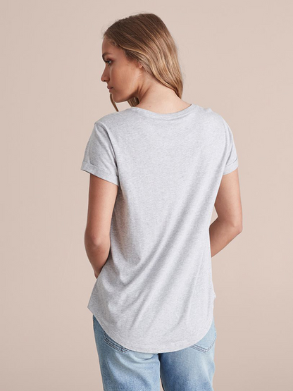 Unisex Round Neck Casual Printed Short Sleeve T-Shirt