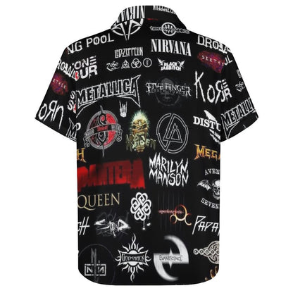 Men's Fashion Casual Printed Short Sleeve Shirts 2306101499