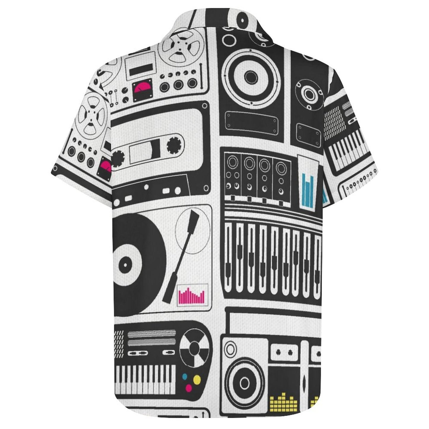 Men's Fashion Casual Printed Short Sleeve Shirts 2306101725