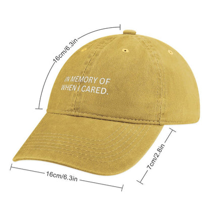 JOC Washed Denim Baseball Cap 2305102542