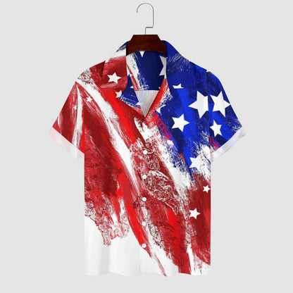 Men's Hawaiian Casual Short Sleeve Shirt 2305102304