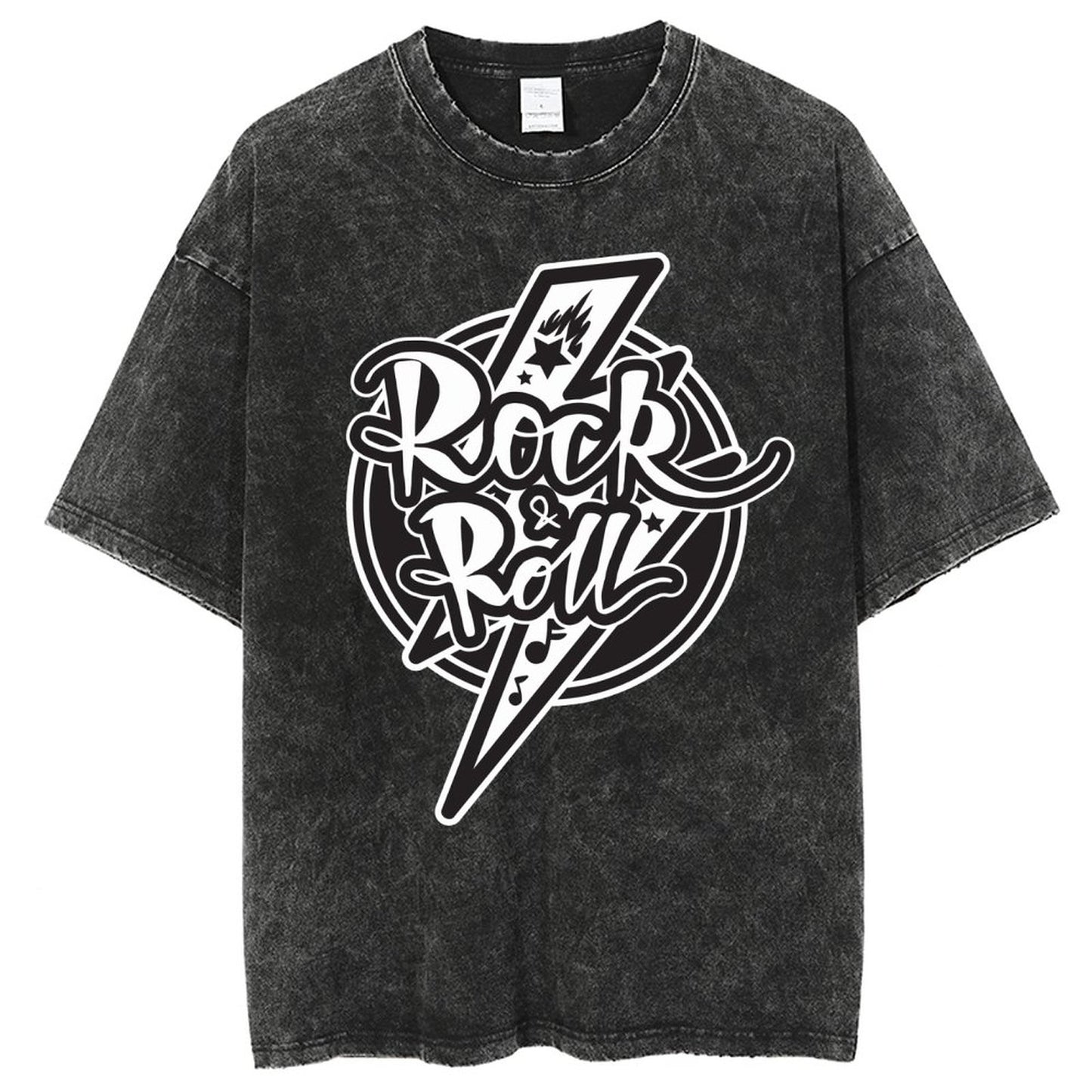 Unisex Vintage Solid Wash T-Shirts 2305102857