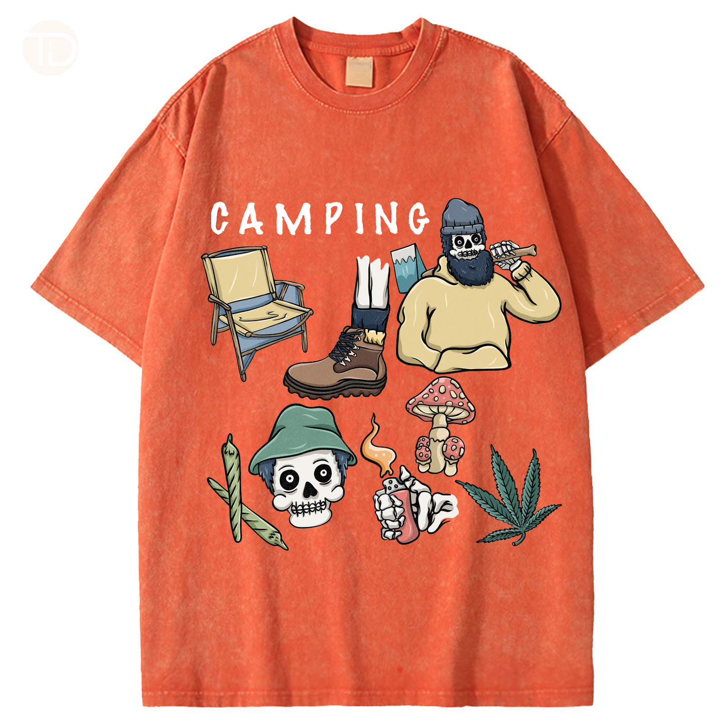 Unisex Vintage Wash Denim T-Shirts